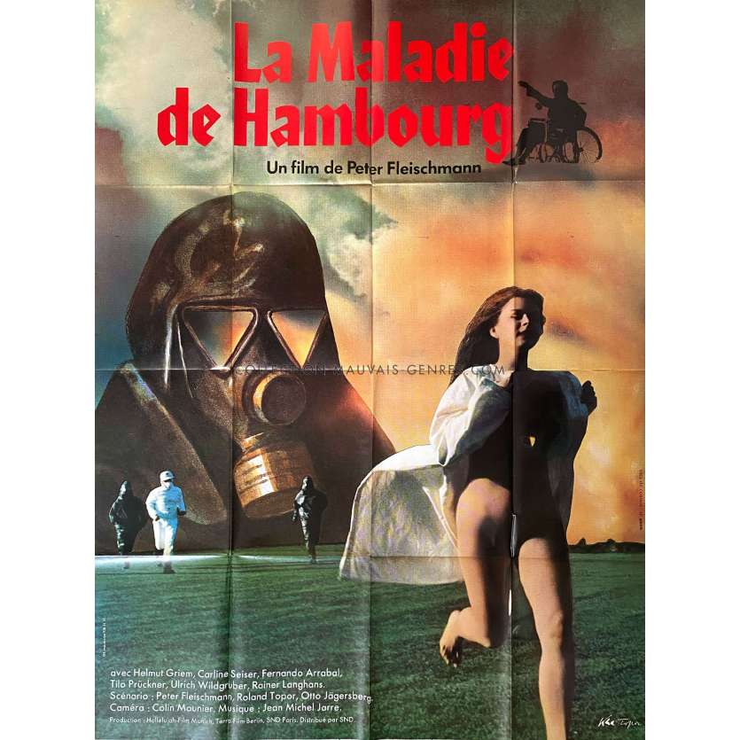 DIE HAMBURGER KRANKHEIT French Movie Poster- 47x63 in. - 1979 - Peter Fleischmann, Helmut Griem