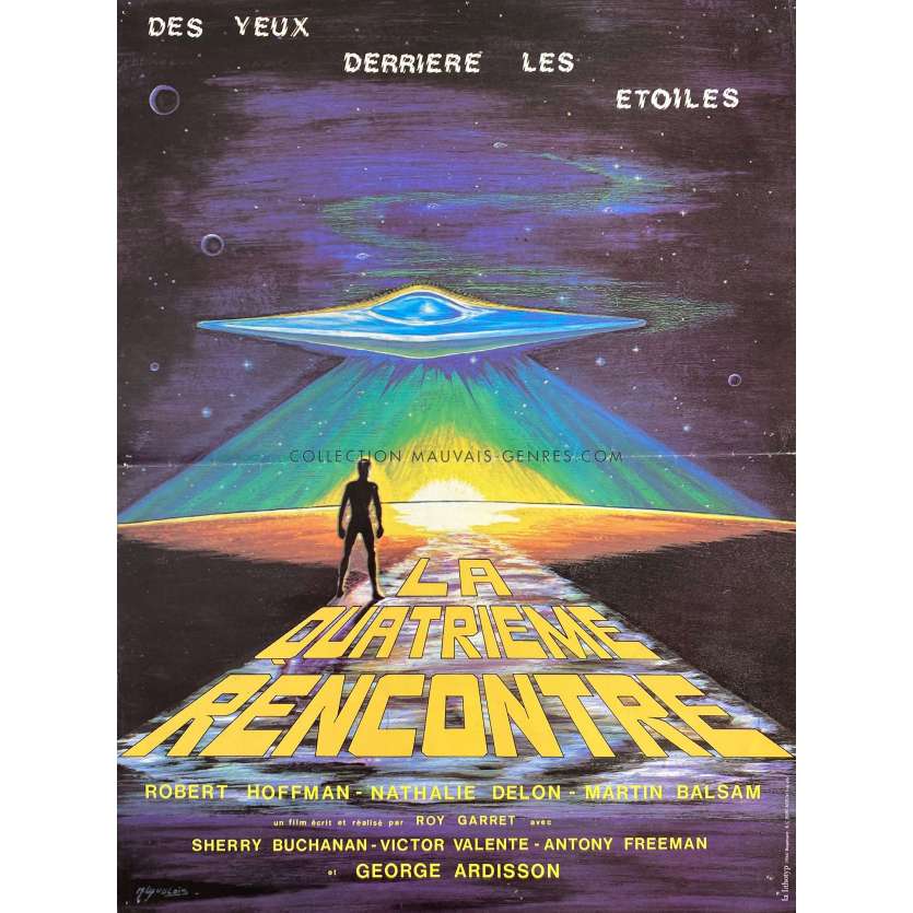 EYES BEHIND THE STARS French Movie Poster- 15x21 in. - 1978 - Mario Gariazzo, Robert Hoffmann