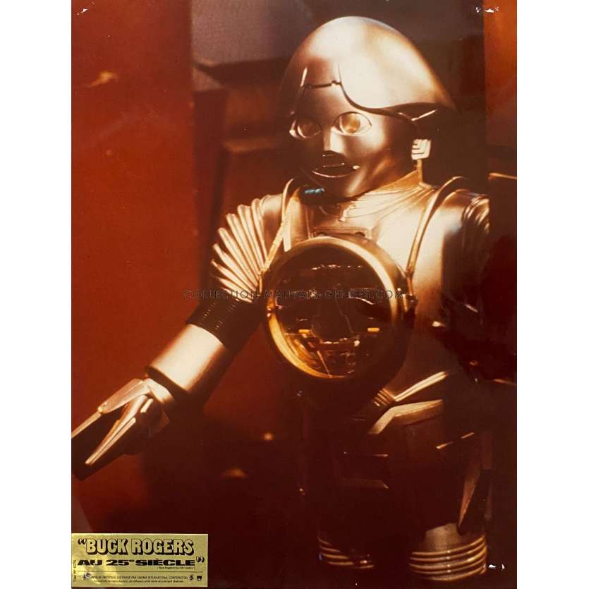 BUCK ROGERS French Lobby Card N03 - 12x15 in. - 1979 - Daniel Haller, Gil Gerard