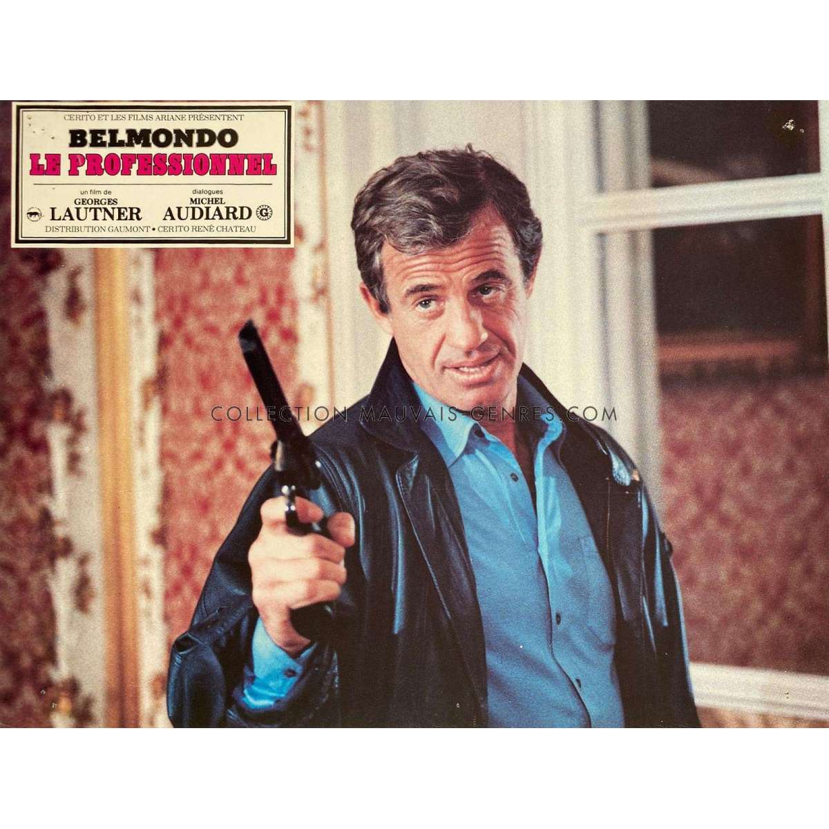 THE PROFESSIONAL French Lobby Card N07 - 9x12 in. - 1981