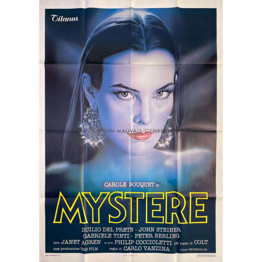 MYSTERE Affiche de cinéma- 100x140 cm. - 1983 - Carole Bouquet, Carlo Vanzina