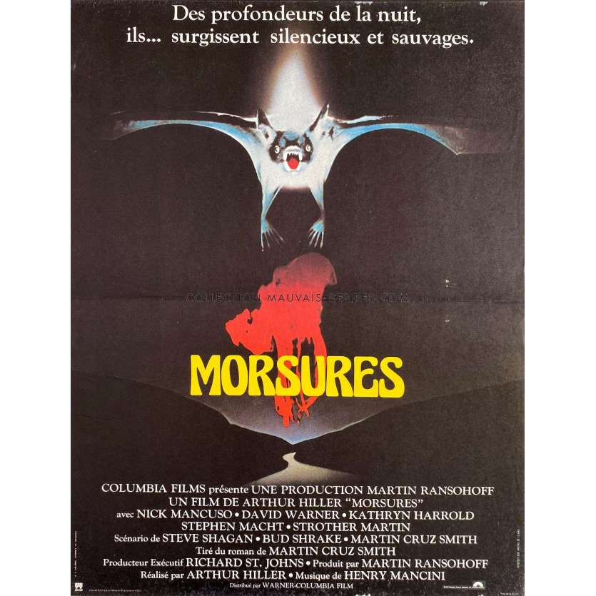 MORSURES Affiche de film- 40x54 cm. - 1979 - David Warner, Arthur Hiller