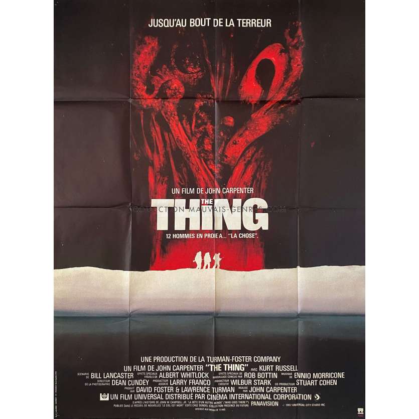 THE THING French Movie Poster - 47x63 in. - 1982