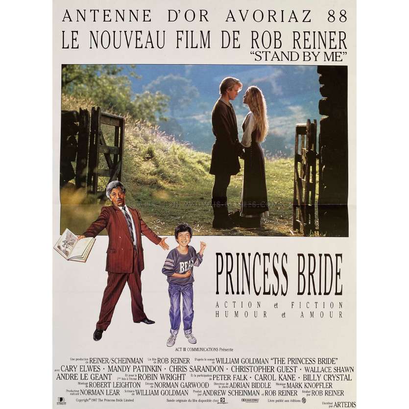 PRINCESS BRIDE Affiche de film- 40x54 cm. - 1987 - Robin Wright, Rob Reiner