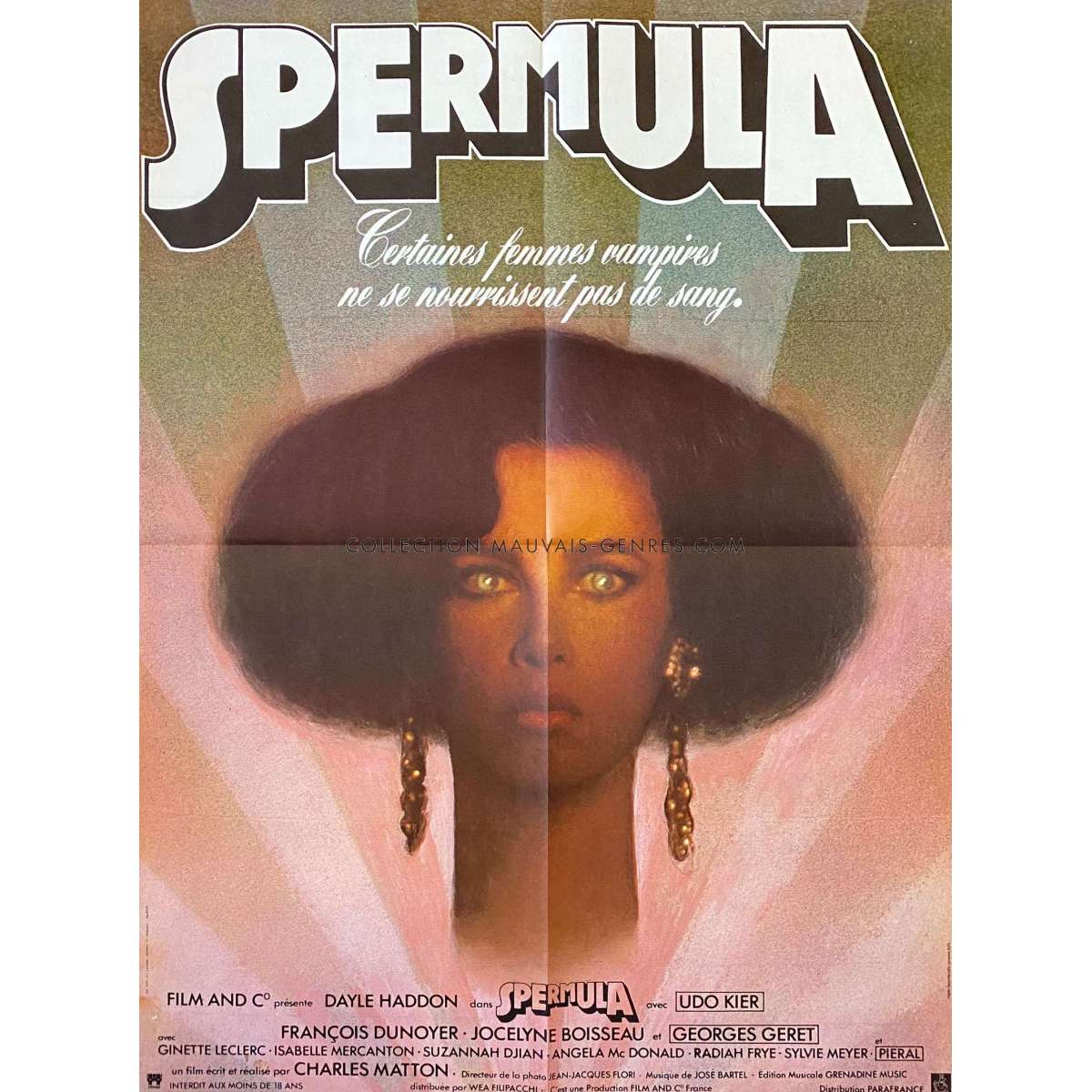 Spermula French Movie Poster X In