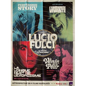 LUCIO FULCI POETE DU MACABRE Affiche de film- 120x160 cm. - 2019 - Katherine Maccoll, Lucio Fulci