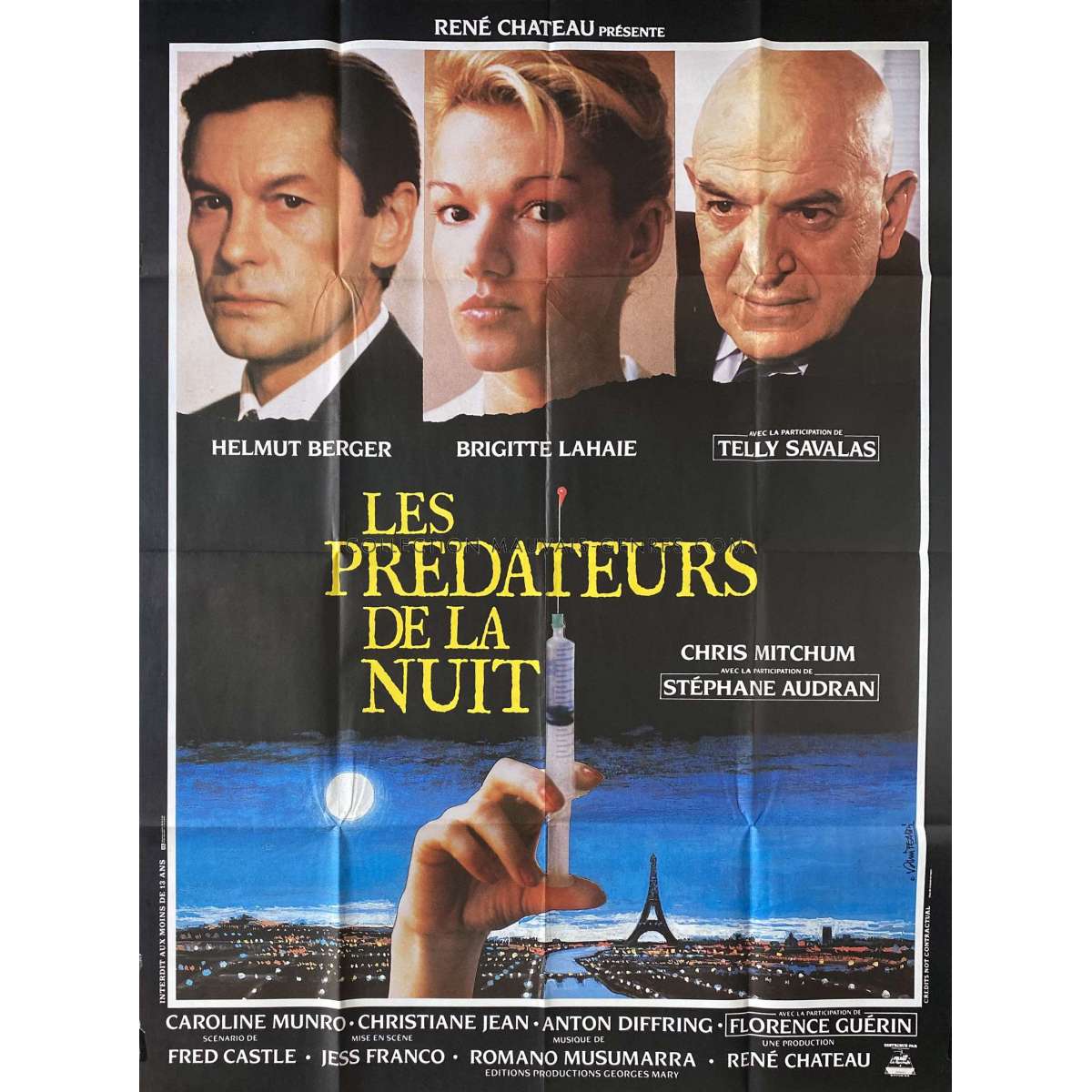 Affiche de cinéma LES PREDATEURS DE LA NUIT (Grande)