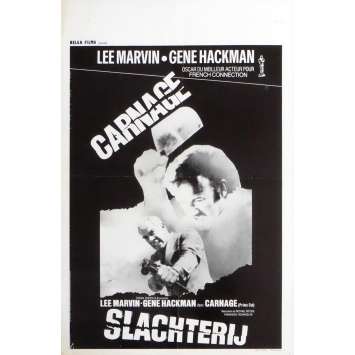 CARNAGE Affiche de film 35X55 - 1972 - Lee Marvin, Michael Ritchie