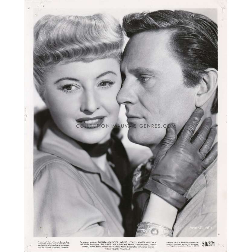 LES FURIES Photo de presse 1013-157 - 20x25 cm. - 1950 - Barbara Stanwyck, Anthony Mann