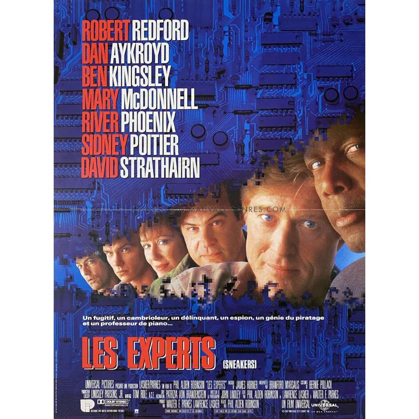 LES EXPERTS Affiche de cinéma- 40x54 cm. - 1992 - Dan Aycroyd, Robert Redford