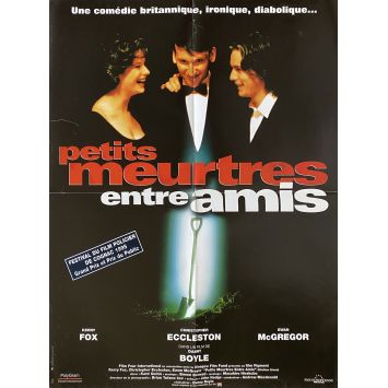 PETITS MEURTRES ENTRE AMIS Affiche de cinéma- 60x80 cm. - 1994 - Ewan McGregor , Danny Boyle