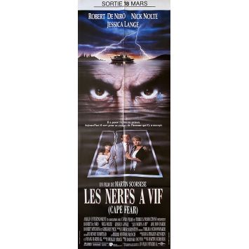 LES NERFS A VIF Affiche de cinéma- 60x160 cm. - 1995 - Robert de Niro, Martin Scorsese