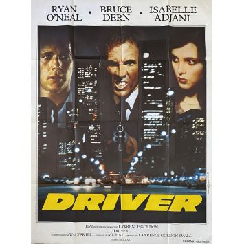 THE DRIVER French Movie Poster- 47x63 in. - 1978 - Walter Hill, Ryan O'Neal