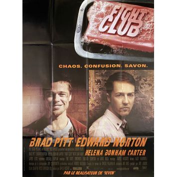 FIGHT CLUB Affiche de cinéma- 120x160 cm. - 1999 - Brad Pitt, David Fincher