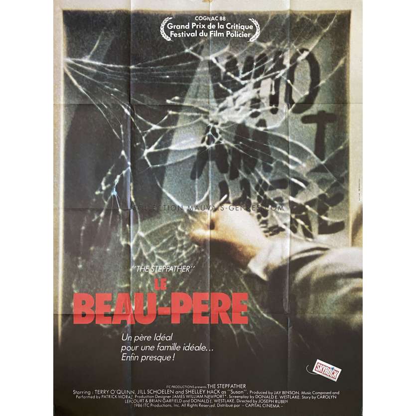 LE BEAU PERE Affiche de cinéma- 120x160 cm. - 1987 - Terry O'Quinn, Joseph Ruben