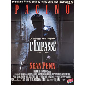 L'IMPASSE Affiche de cinéma- 120x160 cm. - 1993 - Al Pacino, Brian de Palma