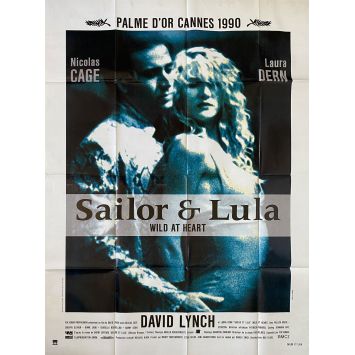 SAILOR ET LULA Affiche de cinéma- 120x160 cm. - 1990 - Nicolas Cage, David Lynch