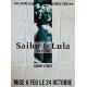 SAILOR ET LULA Affiche de cinéma Preventive. - 120x160 cm. - 1990 - Nicolas Cage, David Lynch