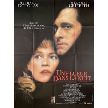 UNE LUEUR DANS LA NUIT Affiche de cinéma- 120x160 cm. - 1992 - Michael Douglas, David Seltzer