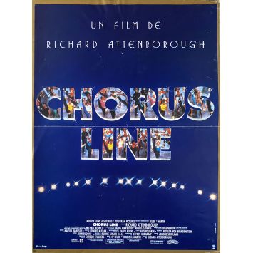 A CHORUS LINE French Movie Poster- 15x21 in. - 1985 - Richard Attenborough, Michael Douglas