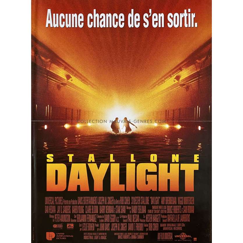 DAYLIGHT Affiche de film- 40x54 cm. - 1996 - Viggo Mortensen, Sylvester Stallone