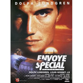 COVER UP French Movie Poster- 15x21 in. - 1991 - Manny Coto, Dolph Lundgren