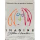 IMAGINE JOHN LENNON Affiche de film- 40x54 cm. - 1988 - Paul McCartney, Andrew Solt