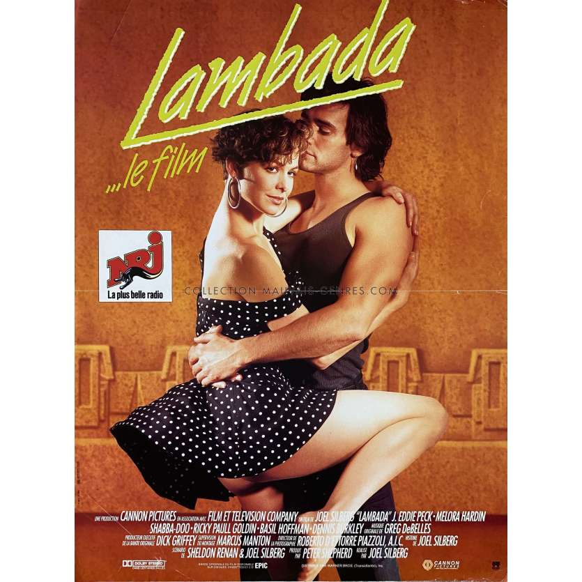 LA LAMBADA Affiche de film- 40x54 cm. - 1990 - Eddie Peck, Joel Silberg