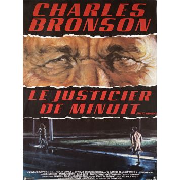 LE JUSTICIER DE MINUIT Affiche de film- 40x54 cm. - 1983 - Charles Bronson, J. Lee Thomson