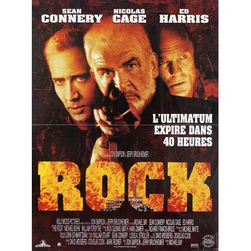 ROCK Affiche de film- 40x54 cm. - 1996 - Sean Connery, Michael Bay