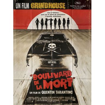 BOULEVARD DE LA MORT Affiche de film- 120x160 cm. - 2007 - Kurt Russell, Quentin Tarantino