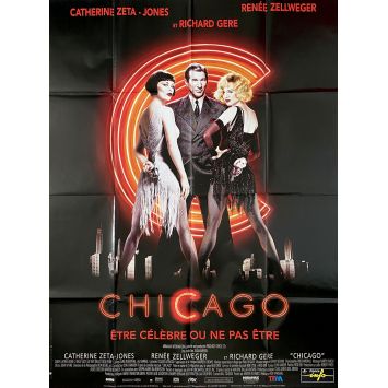CHICAGO Affiche de film- 120x160 cm. - 2002 - Renee Zellwegger, Rob Marshall