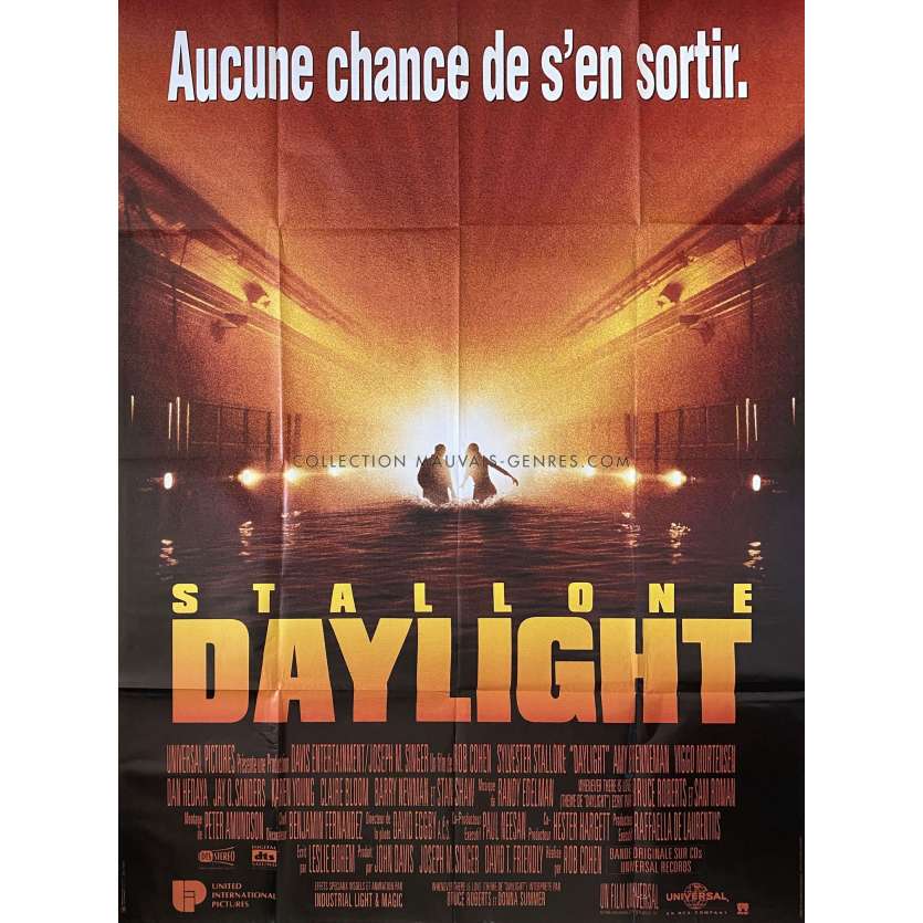 DAYLIGHT Affiche de film- 120x160 cm. - 1996 - Viggo Mortensen, Sylvester Stallone