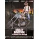 HARLEY DAVIDSON French Movie Poster- 47x63 in. - 1991 - Simon Wincer, Mickey Rourke