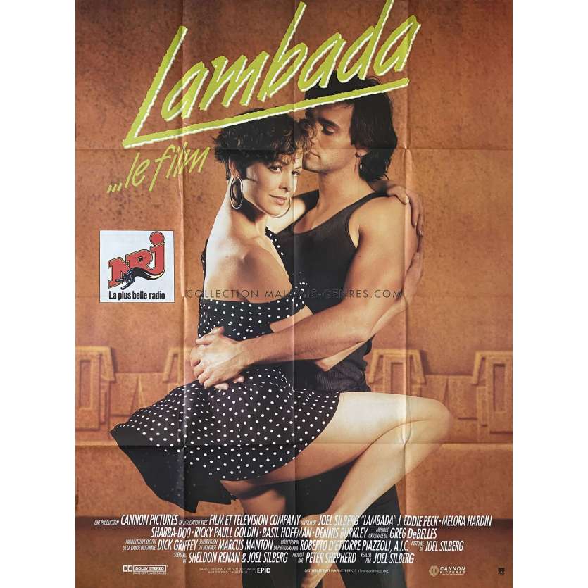 LA LAMBADA Affiche de film- 120x160 cm. - 1990 - Eddie Peck, Joel Silberg