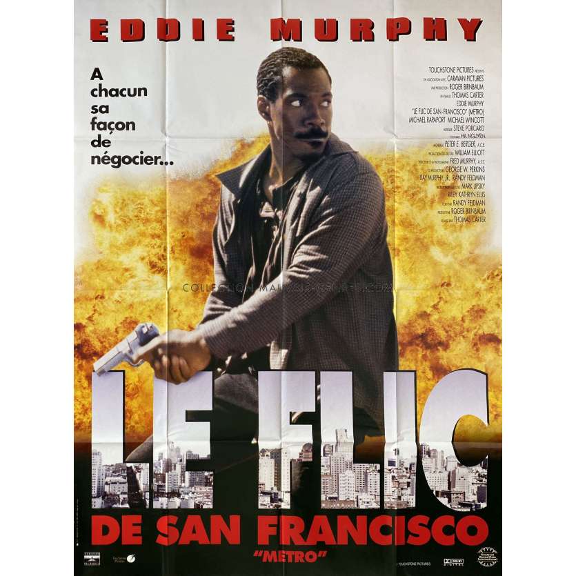 LE FLIC DE SAN FRANCISCO Affiche de film- 120x160 cm. - 1997 - Eddie Murphy, Thomas Carter