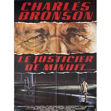 LE JUSTICIER DE MINUIT Affiche de film- 120x160 cm. - 1983 - Charles Bronson, J. Lee Thomson