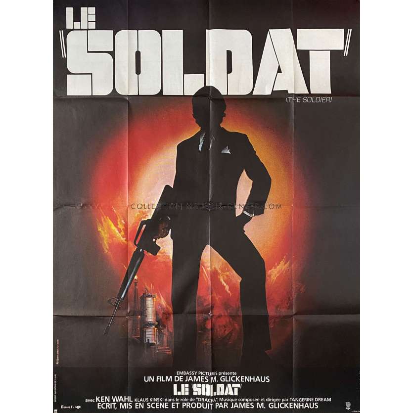 LE SOLDAT Affiche de film- 120x160 cm. - 1982 - Ken Wahl, James Glickenhaus