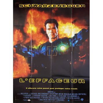 THE ERASER French Movie Poster- 47x63 in. - 1996 - Chuck Russel, Arnold Schwarzenegger