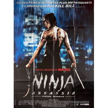 NINJA ASSASSIN French Movie Poster- 47x63 in. - 2009 - James McTeigue, Rain