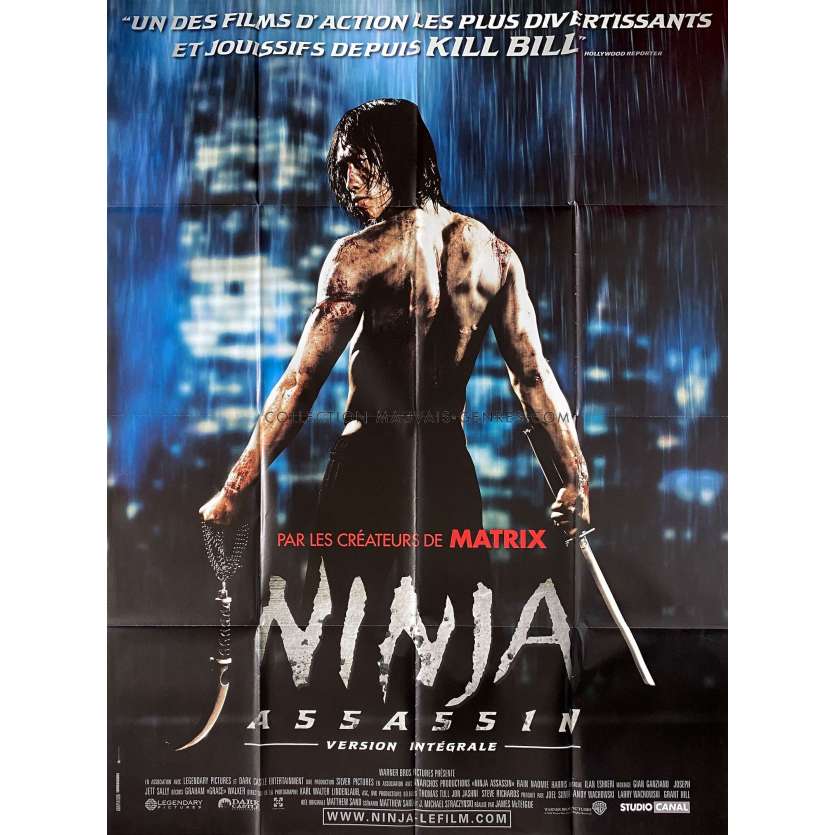 NINJA ASSASSIN Affiche de film- 120x160 cm. - 2009 - Rain, James McTeigue