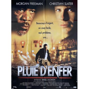 PLUIE D'ENFER Affiche de film- 120x160 cm. - 1998 - Morgan Freeman, Mikael Salomon