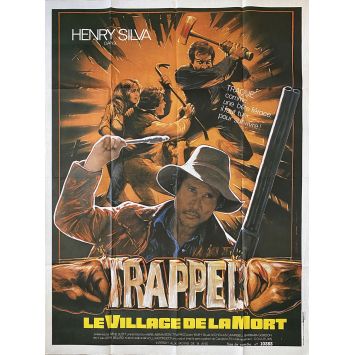 TRAPPED French Movie Poster- 47x63 in. - 1982 - William Fruet, Henry Silva