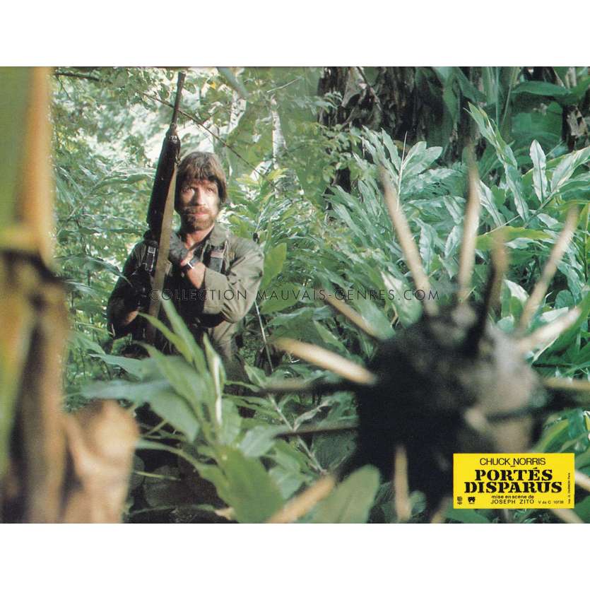 MISSING IN ACTION French Lobby Card N02 - 9x12 in. - 1984 - Joseph Zito, Chuck Norris