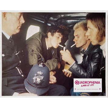 QUADROPHENIA French Lobby Card N01 - 10x12 in. - 1980 - The Who, Sting, Mods