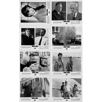 JEUX DE GUERRE Photos de presse x8 - 20x25 cm. - 1992 - Harrison Ford, Phillip Noyce