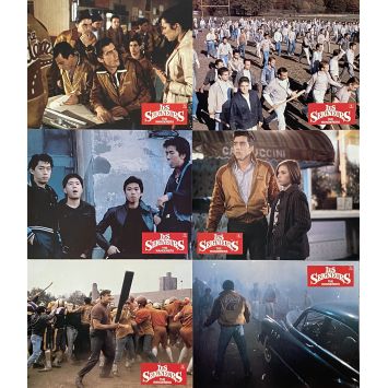 THE WANDERERS French Lobby Cards x6 - 9x12 in. - 1979 - Philip Kaufman, Ken Wahl