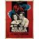 DUEL ON THE MISSISSIPI French Movie Poster- 23x32 in. - 1955 - William Castle, Lex Barker