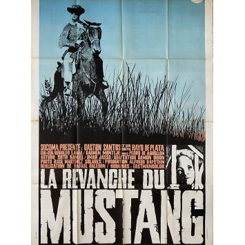 EL POLTRO SALVAJE French Movie Poster- 47x63 in. - 1958 - Rafael Baledón, Gastón Santos