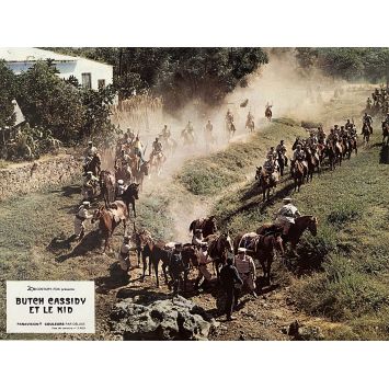 BUTCH CASSIDY AND THE SUNDANCE KID French Lobby Card N04 - 10x12 in. - 1969 - George Roy Hill, Paul Newman
